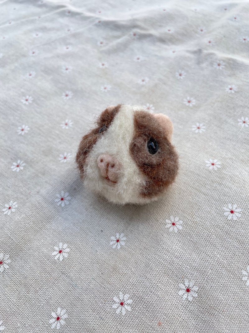 天竺鼠 羊毛氈  天天 - 吊飾/掛飾 - 羊毛 