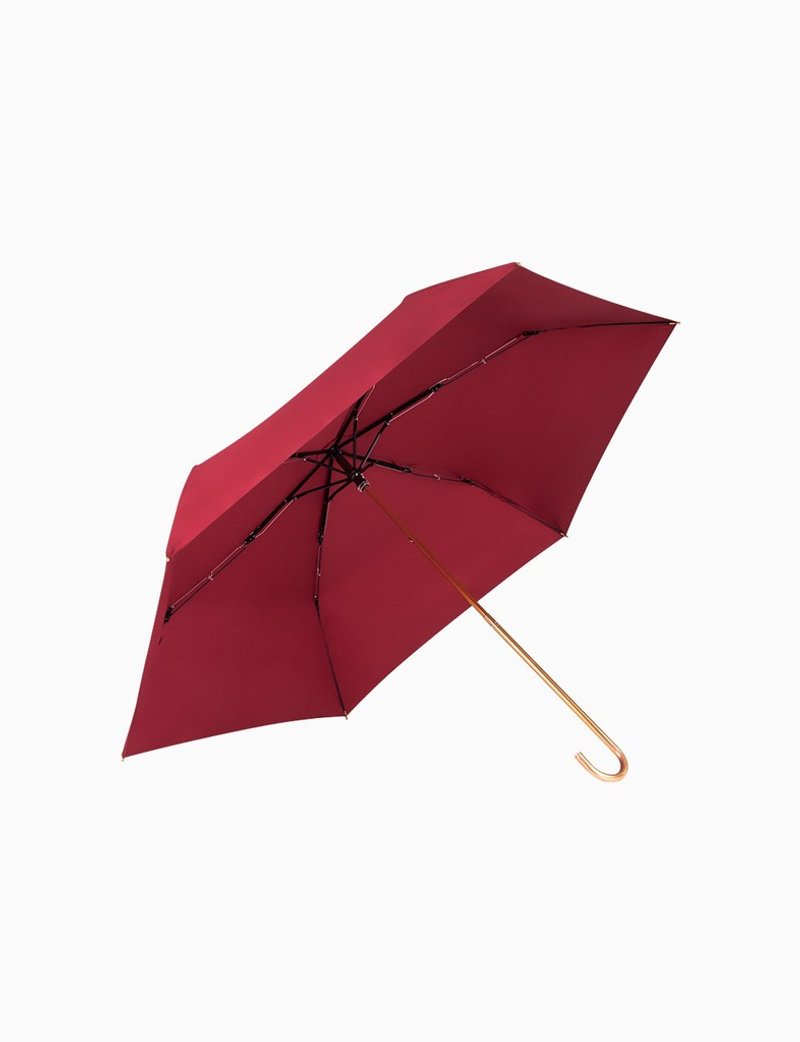 Boy Super Light Princess Umbrella-By3080 Burgundy - Umbrellas & Rain Gear - Other Materials Red