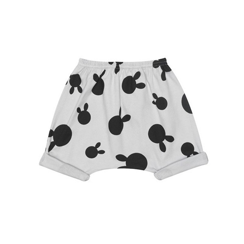 Spring/Summer 2016 Beau Loves Grey Full Version Rabbit Dots Baby Shorts - Other - Other Materials Gray