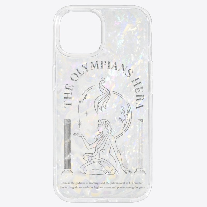 Greek Museum HERA Hera in Wonderland iPhone 16 15 14 13 Pro Max - Phone Cases - Shell Transparent