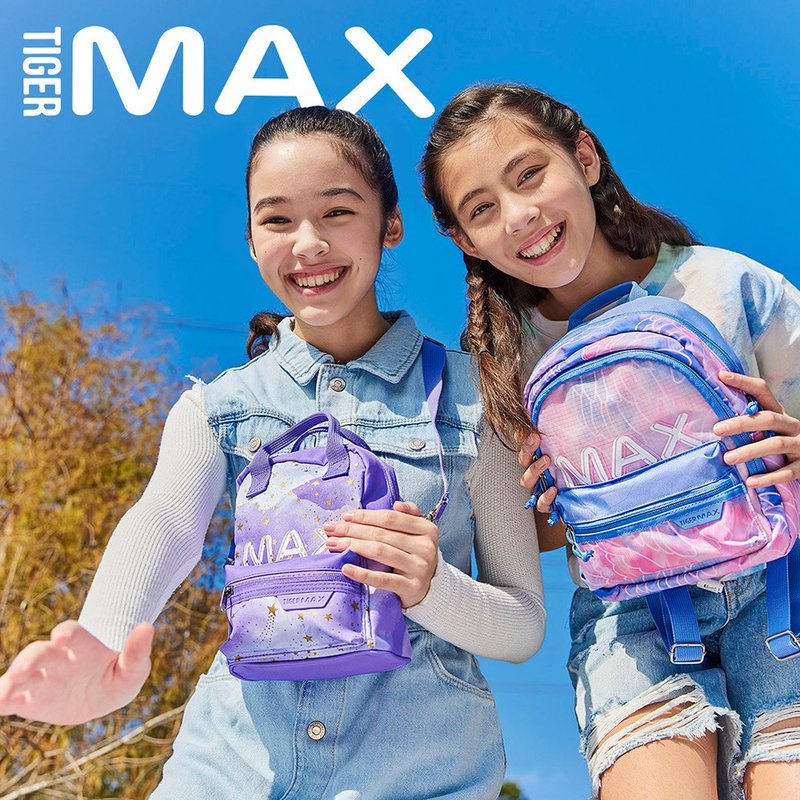 Tiger Family MAX Mini Backpack-Wisteria Starry Sky - Backpacks - Other Man-Made Fibers Purple