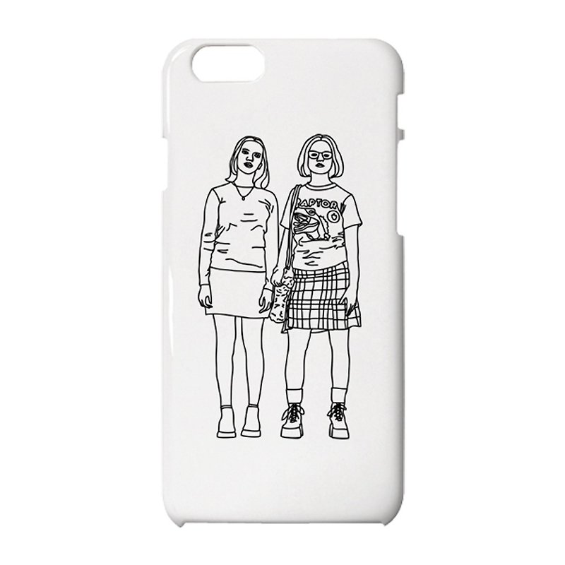 Enid & Rebecca iPhone case - Phone Cases - Plastic White