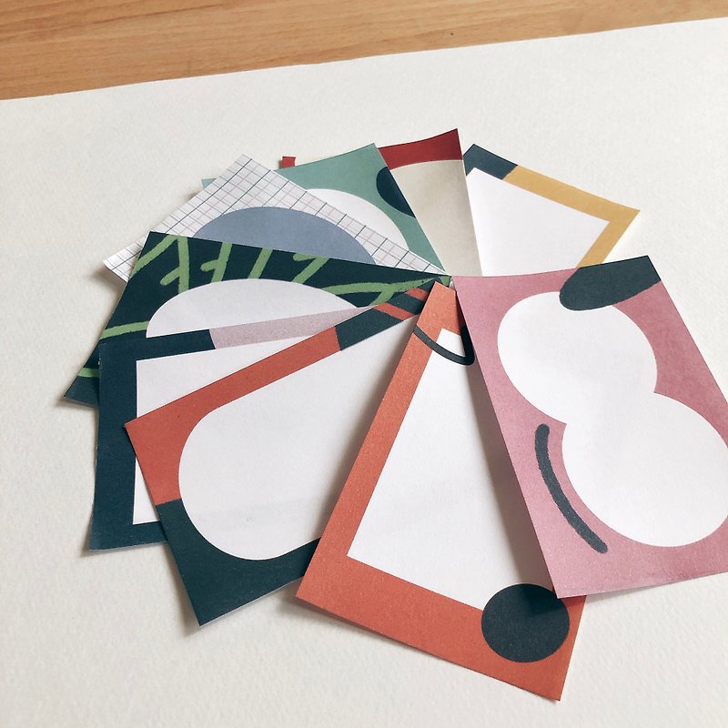 Memo pad | Winter Day - กระดาษโน้ต - กระดาษ หลากหลายสี