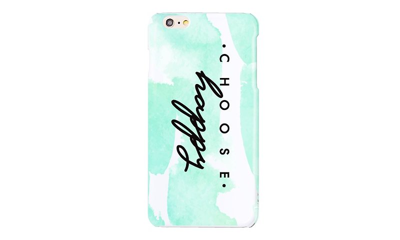 Everyone Firm - one of the happy choices -3D full version hard shell-RC05 - Phone Cases - Plastic Blue