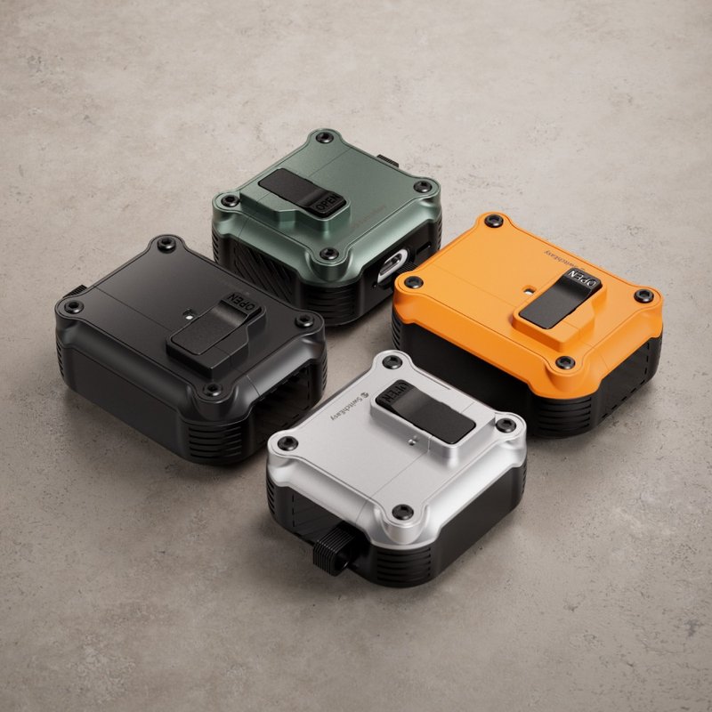 Rugged卡扣式防撞耳機保護殼(AirPods 4 Pro 1/2) - AirPods/耳機保護套 - 其他材質 