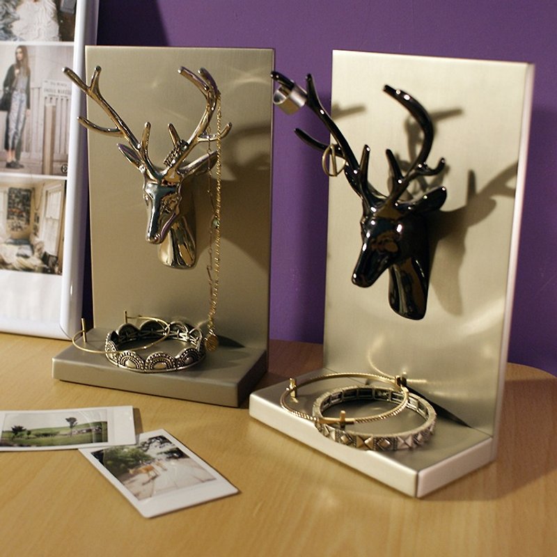 [4U4U] Antler Accessory Rack & Bookend - Items for Display - Other Metals 