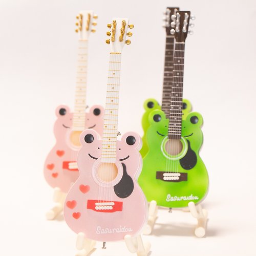 流浪堂 一款古典風格的可愛青蛙造型原聲吉他