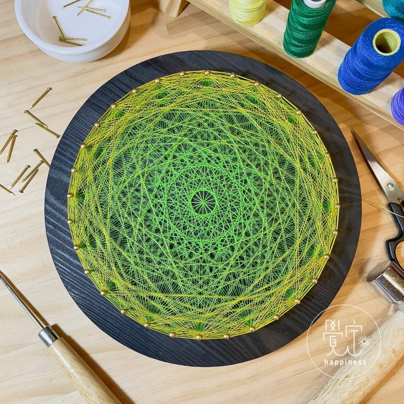 Stringart 藝術作品 - 擺飾/家飾品 - 其他材質 多色