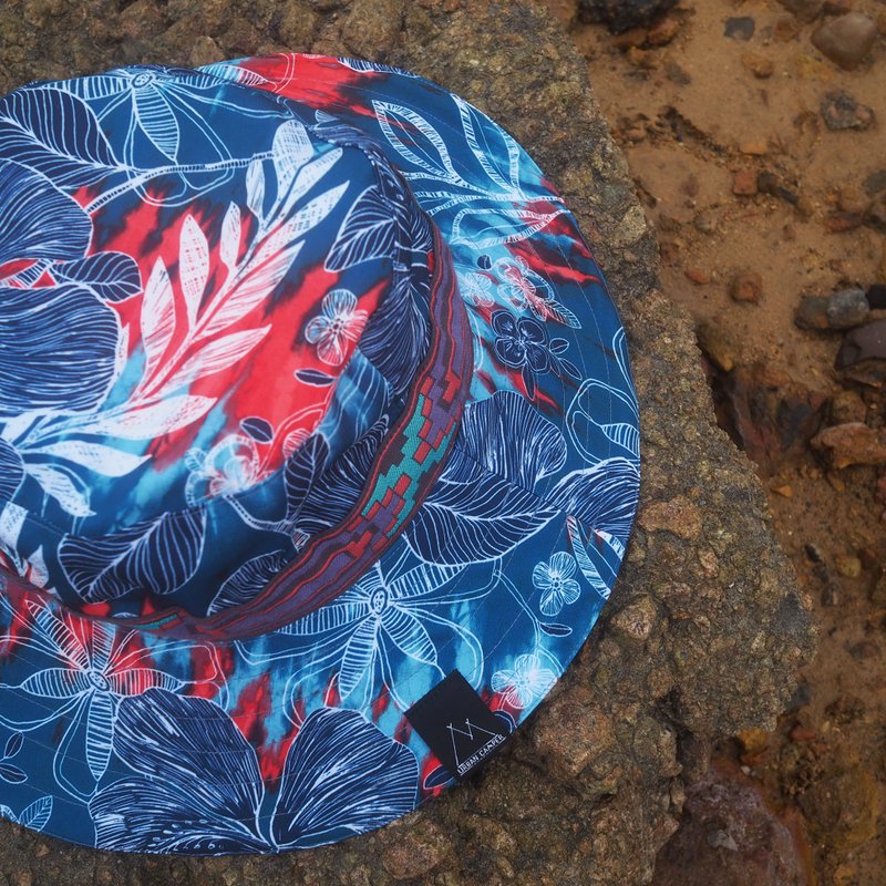 登山帽 Scrap Bucket Hat | 香港手造 - 帽子 - 聚酯纖維 