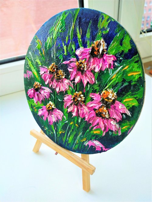 絵画 花 アクリル額☆アメリカで版画化 花の絵 花 フラワー アート