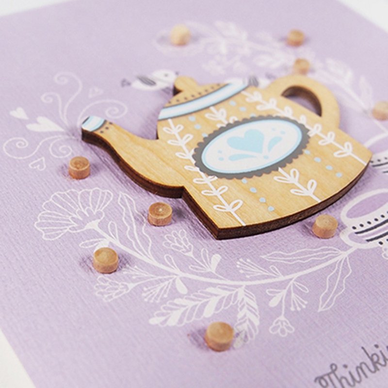 希望你擁有快樂與愛【Hallmark-Signature手工卡系列 關懷掛念】 - 卡片/明信片 - 紙 多色