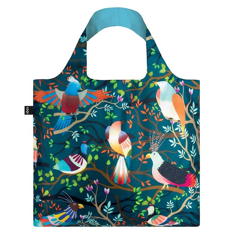 LOQI-Tropical Bird HHBI - Messenger Bags & Sling Bags - Plastic Multicolor