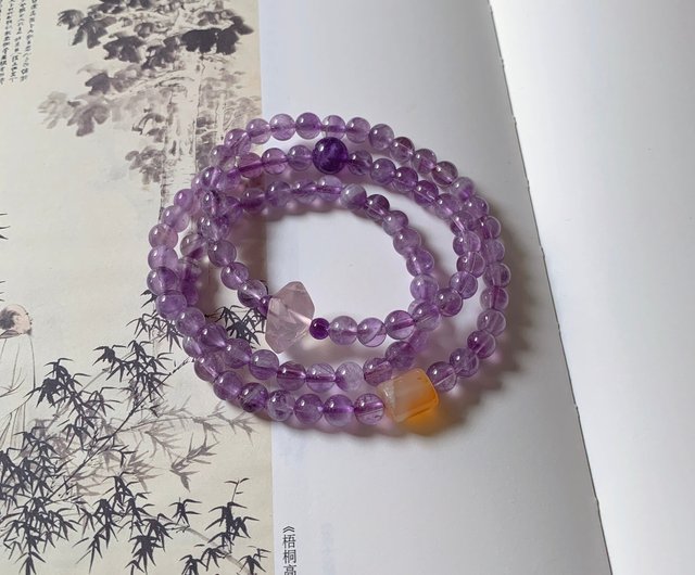 Lavender on sale amethyst beads