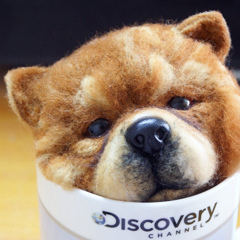 寵物頭雕藍牙音響 來照手工客制 - 客製化寵物商品 - 羊毛 