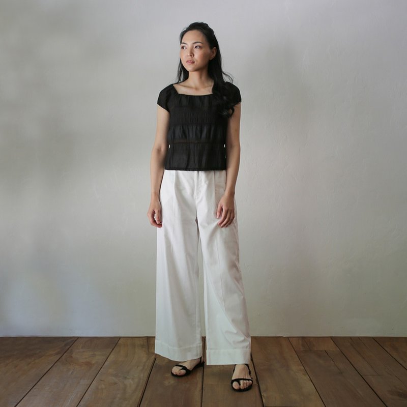 知性女紳休閒西褲 Intellectual Lady Casual Suit Trousers P181 - 女長褲 - 棉．麻 多色