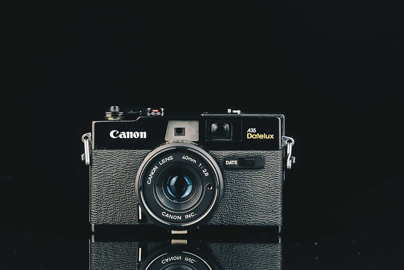 Canon A35 Datelux #1106 #135 film camera - กล้อง - โลหะ สีดำ