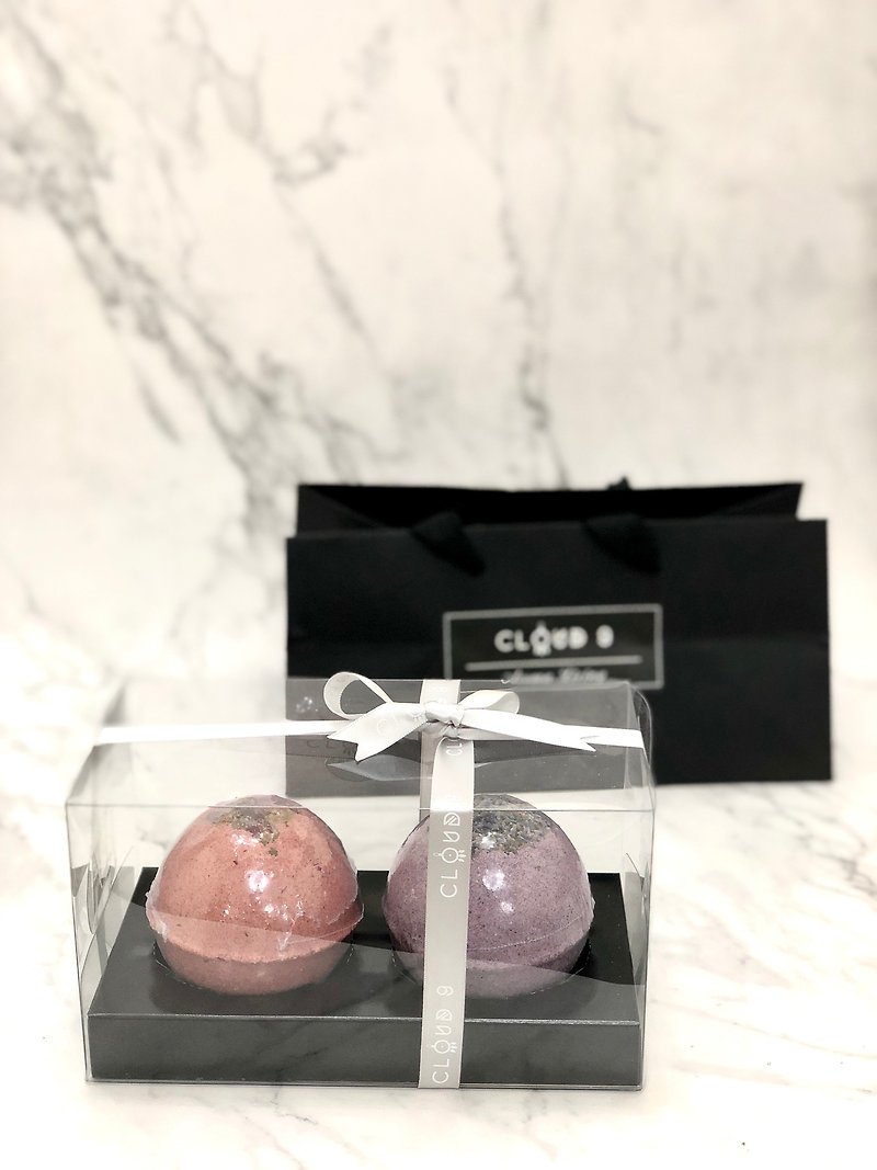 [Package plus purchase] CLOUD 9 bath bomb 2 into the gift box plus purchase (not including bath bomb) - Gift Wrapping & Boxes - Plastic Transparent