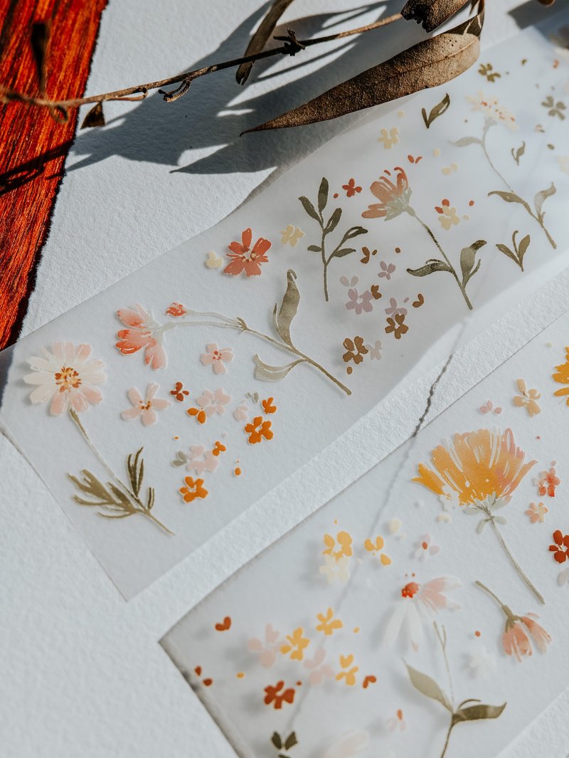 綠野-霧面PET紙膠帶(特油加白墨含離型紙) - 紙膠帶/和紙/PET - 其他材質 