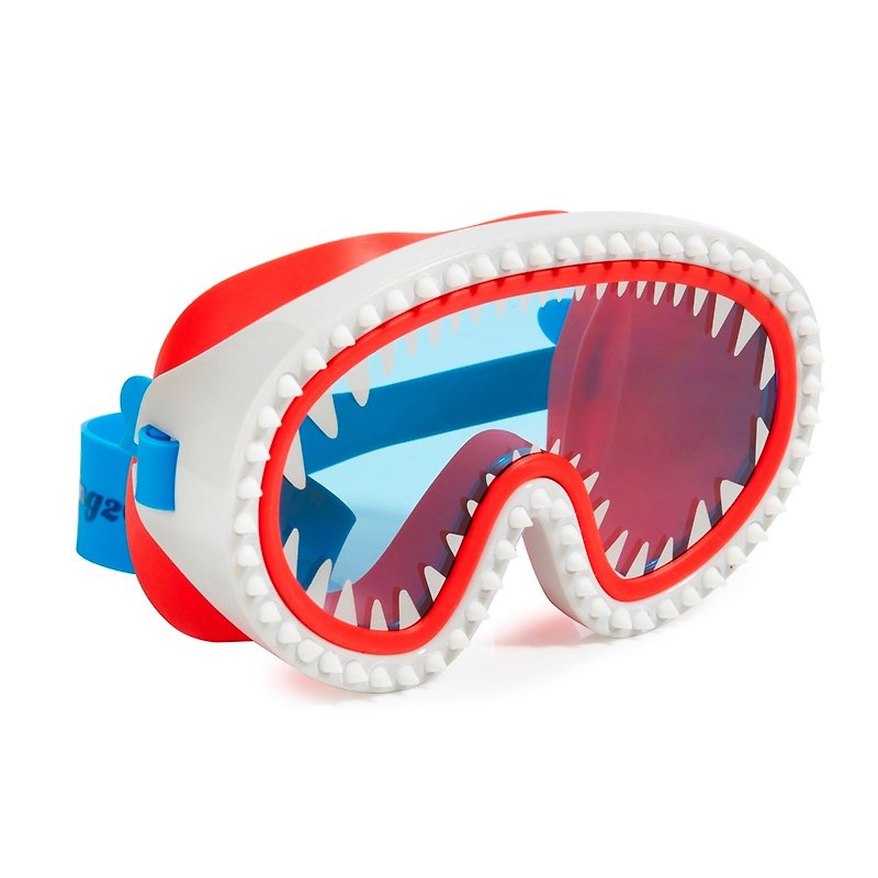 American Bling2o Children's Goggles Great White Shark Series - Gray - Swimsuits & Swimming Accessories - Plastic Gray