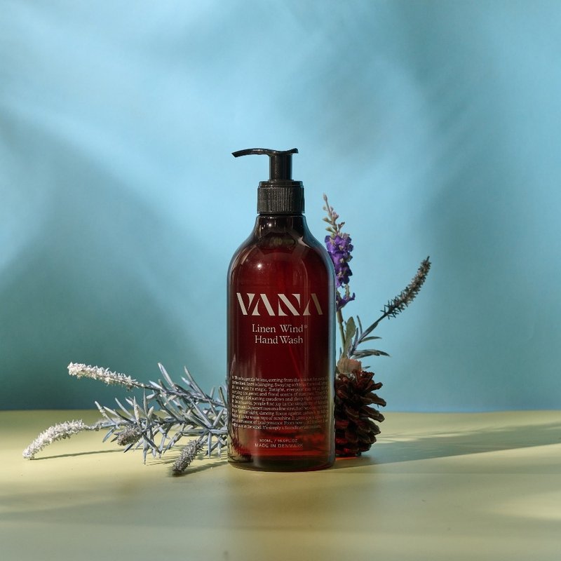 Linen Wind 亞麻風拂植萃保濕洗手露 500ml - 洗手乳/洗手用品 - 其他材質 透明