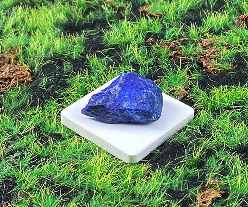 天然青金石原石 清澈思想 集中注意力 快速出貨 辦公室 風水擺件 - 擺飾/家飾品 - 水晶 藍色