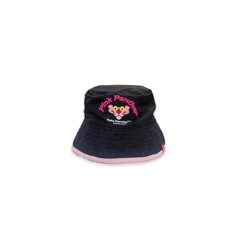 Hate Monday'' X PINK PANTHER BUCKET HAT(PPHM-A26) - หมวก - วัสดุกันนำ้ สึชมพู