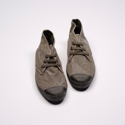 CIENTA 西班牙帆布鞋 西班牙帆布鞋CIENTA U60777 34水泥灰 黑底 洗舊布料 大人 Chukka