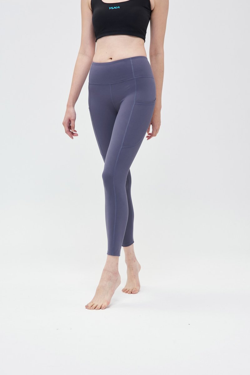 FLEXFORM High Waist Pocketed Leggings - Heron - กางเกงวอร์มผู้หญิง - ไนลอน 