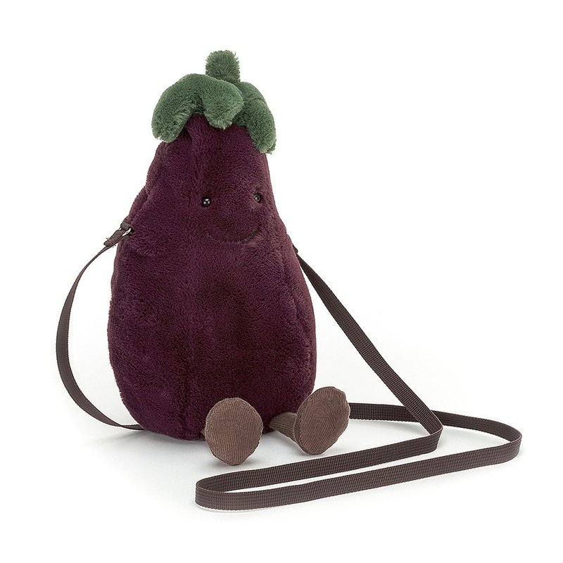 Jellycat Amuseable Aubergine Bag - Messenger Bags & Sling Bags - Polyester Purple