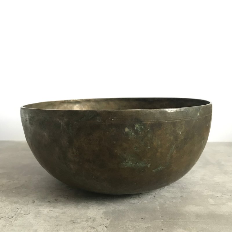 古董頌缽 Jambati Singing Bowl 喉輪聲音療癒冥想瑜伽放鬆 - 其他 - 其他金屬 