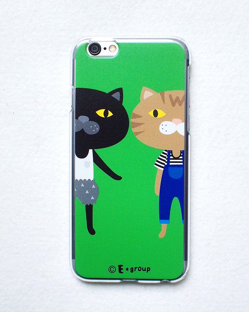 E*group mobile phone case (black meow orange meow) iPhone 6/6s. Iphone 6plus/6s plus - Phone Cases - Acrylic Green