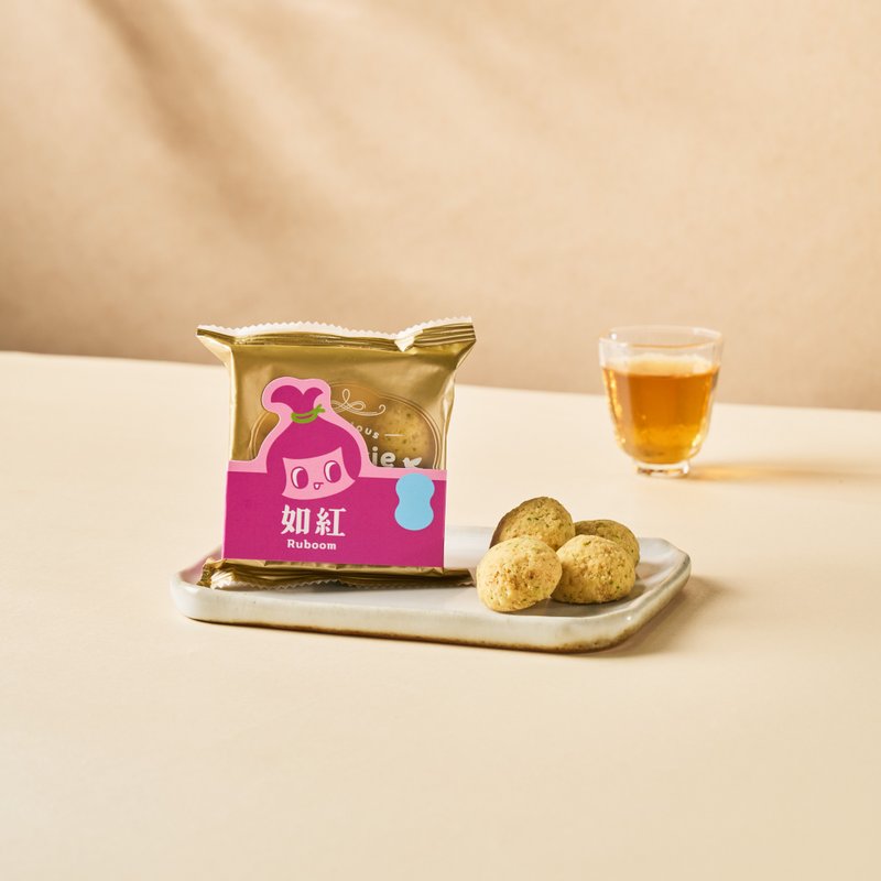 紅蔥起司雪球 - 蛋糕/甜點 - 新鮮食材 紅色