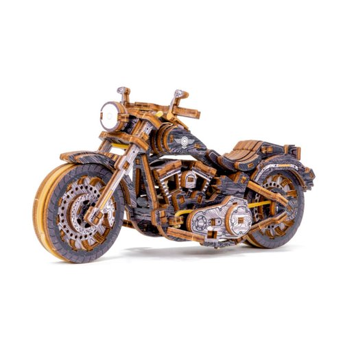 WOODEN CITY 木製積木 偷偷為男友準備的手工禮物WOODEN CITY限量版彩色木製越野電單車