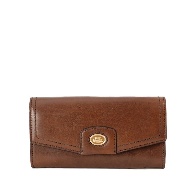 THE BRIDGE ADA LONG WALLET - Wallets - Genuine Leather Brown