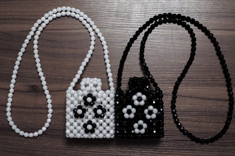 Flower Beads ( feat. Perfume styling) | Square Beaded Bag - Other - Acrylic 