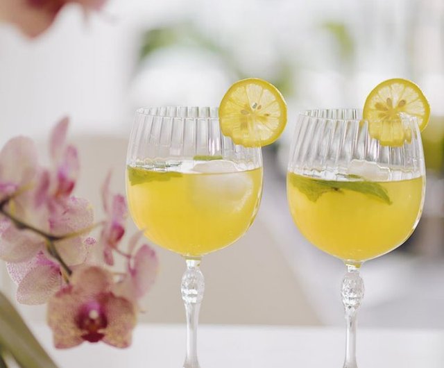 Embellished Limoncello Glasses