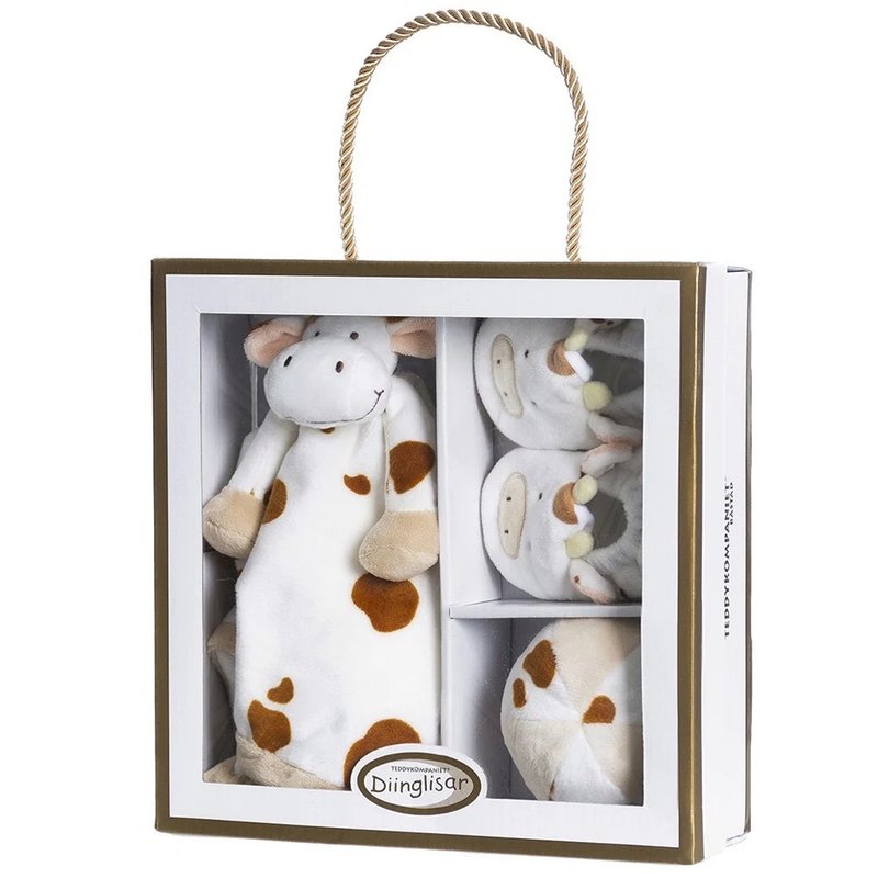 Nordic Swedish Teddykompaniet calf gift box - Baby Gift Sets - Polyester 