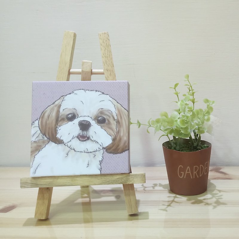 Small Picture Frame-Lightweight Frameless Picture-Shih Tzu - Posters - Plastic 