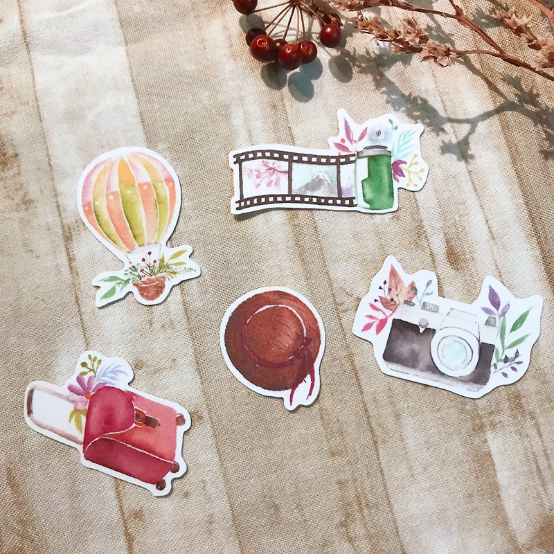 Pocket Stickers-Travel Goods - Stickers - Paper 