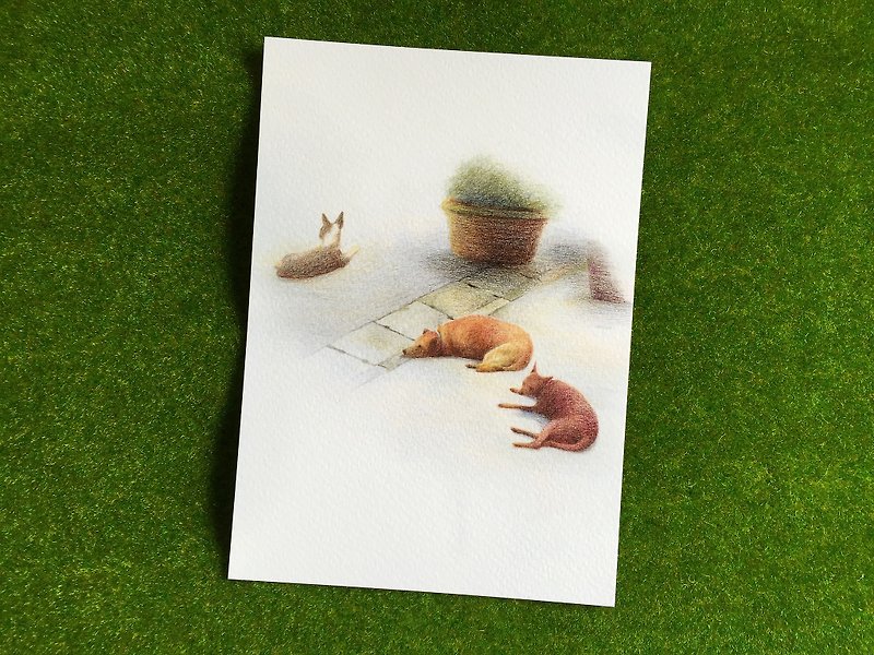 Take a break- postcard - Cards & Postcards - Paper White