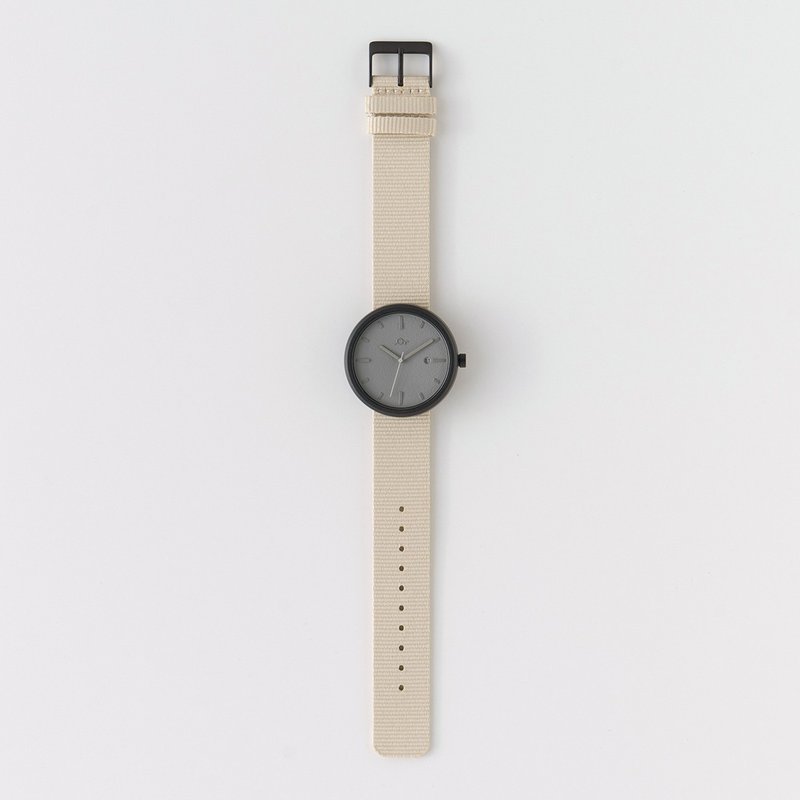 YOT WATCH 40mm Beige/BKGY - นาฬิกาผู้ชาย - วัสดุอื่นๆ หลากหลายสี