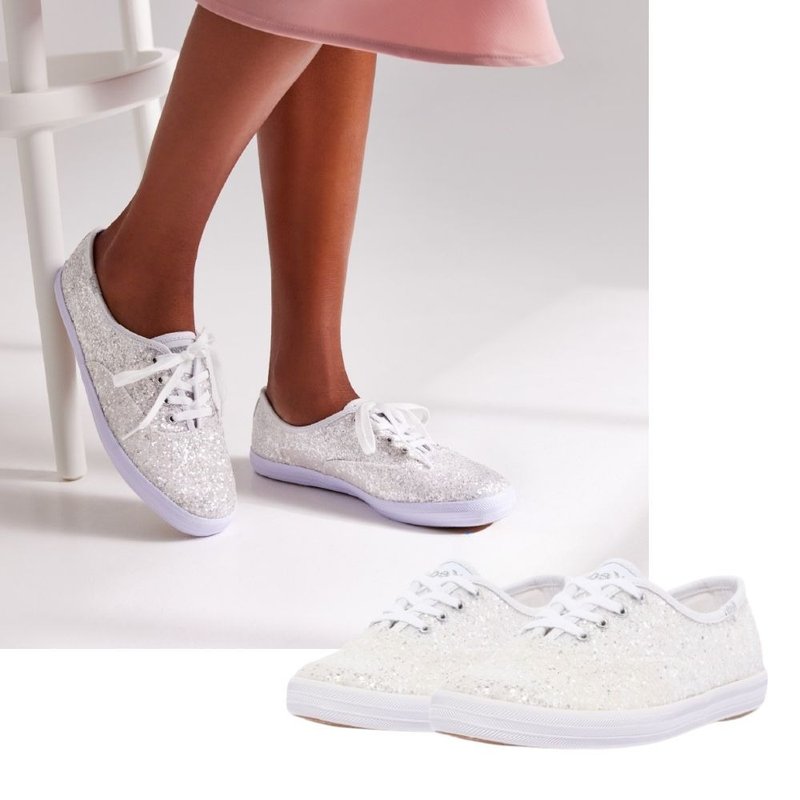 KEDS CHAMPION GLITTER CEL 閃亮休閒鞋 WF66846 - 女休閒鞋/帆布鞋 - 其他材質 
