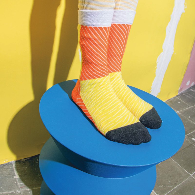 EAT MY SOCKS KIDS / 兒童襪子 / 握壽司 - 襪子 - 棉．麻 