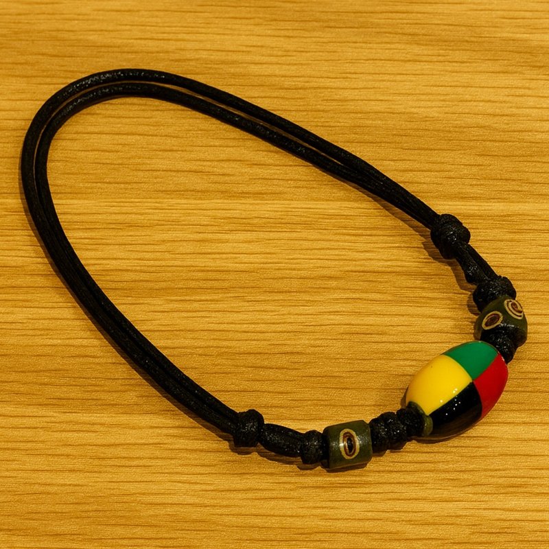 大地祝福 | 排灣族琉璃珠頸鍊(大地之珠) - 項鍊 - 陶 