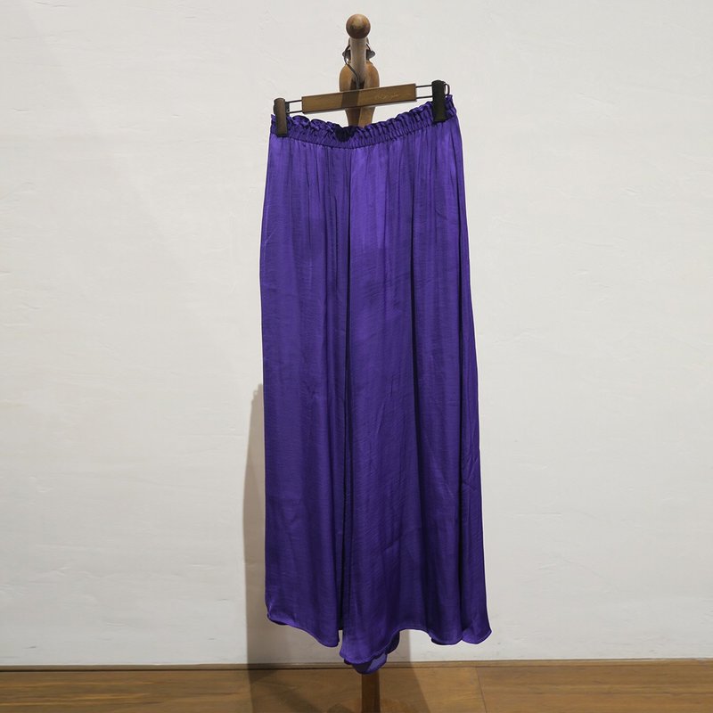 漫舞時光飄逸寬褲 Slow Dance Wide Leg Trousers - 女長褲 - 其他人造纖維 多色