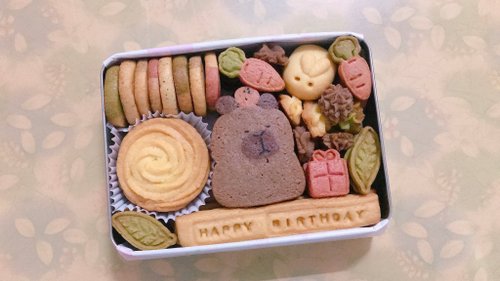 名入れ・オーダーメイド可能】カピバラさん缶入り手作りクッキー