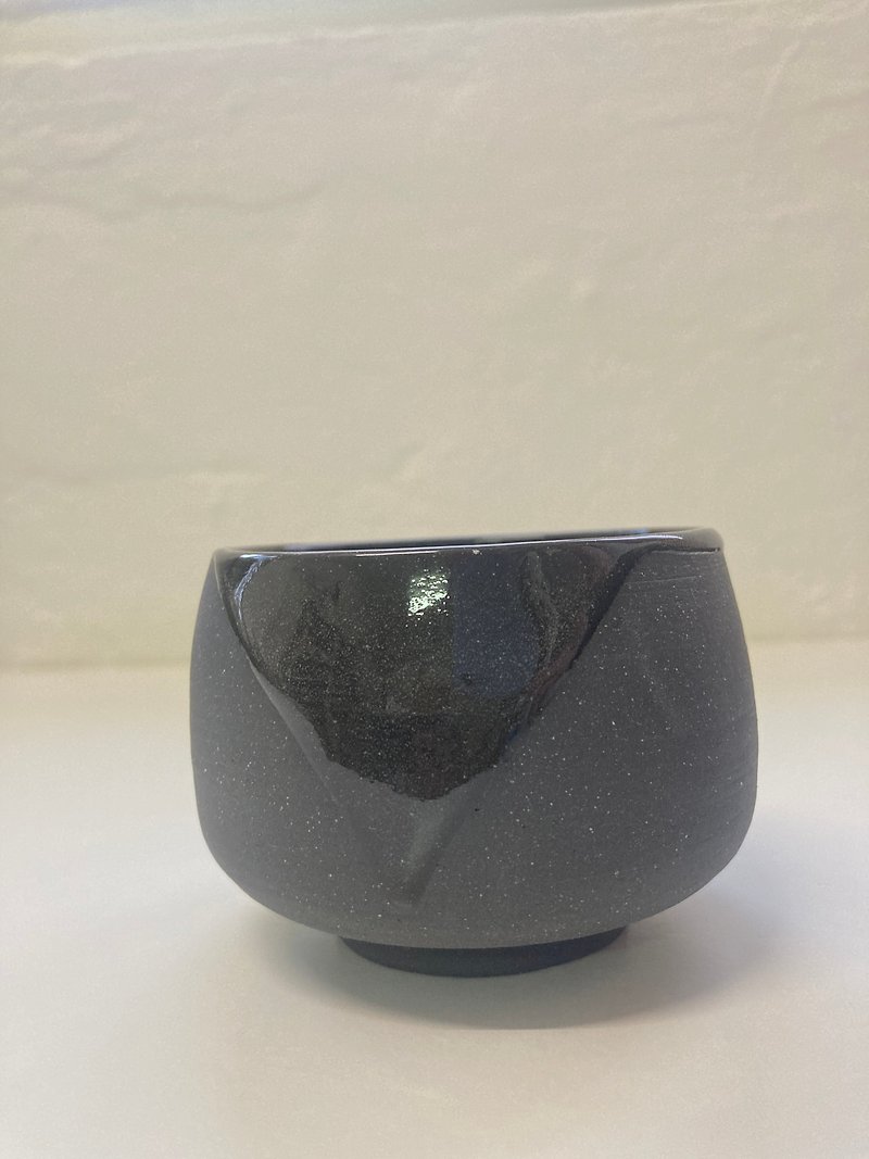 Japanese Black Clay Handmade Cup - Teapots & Teacups - Pottery Black