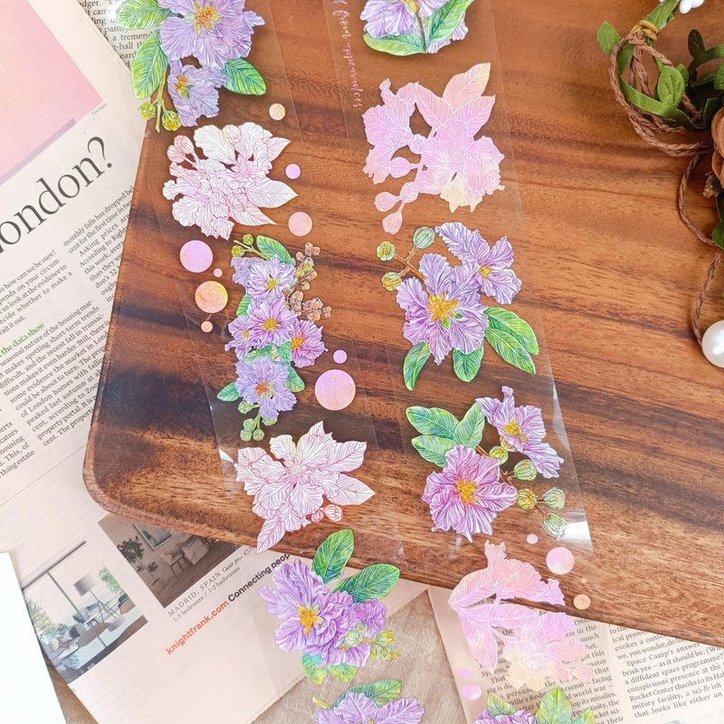 Pride-of-india / Masking Tape - มาสกิ้งเทป - พลาสติก หลากหลายสี