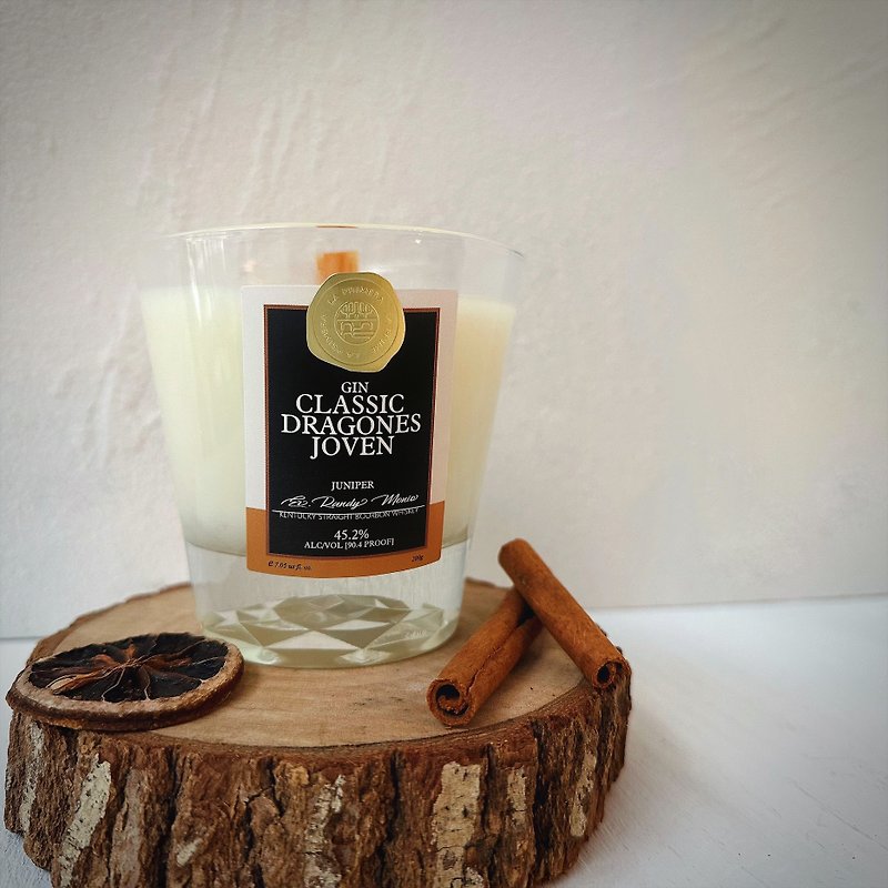 [Mother's Day Gift] British Blending Scented Candle_Juniper Special (Gin) 200g - Candles & Candle Holders - Wax White