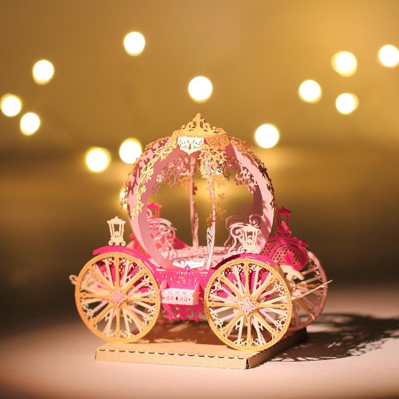 【X'mas】Pumpkin carriage Light Model (LM-58) - ของวางตกแต่ง - กระดาษ 